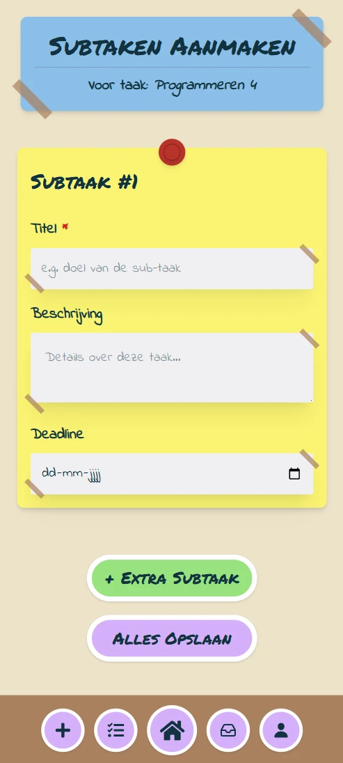 Screenshot voor project Board-it