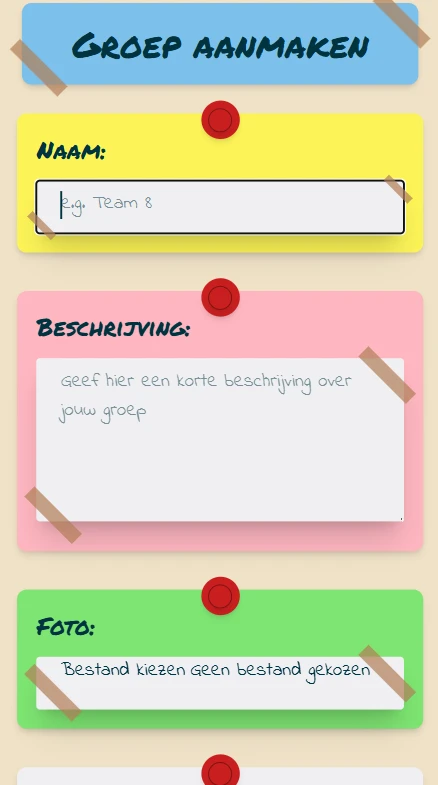 Screenshot voor project Board-it