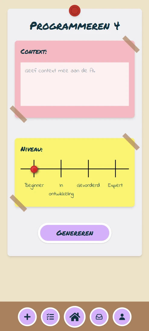 Screenshot voor project Board-it