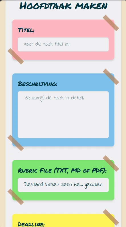Screenshot voor project Board-it