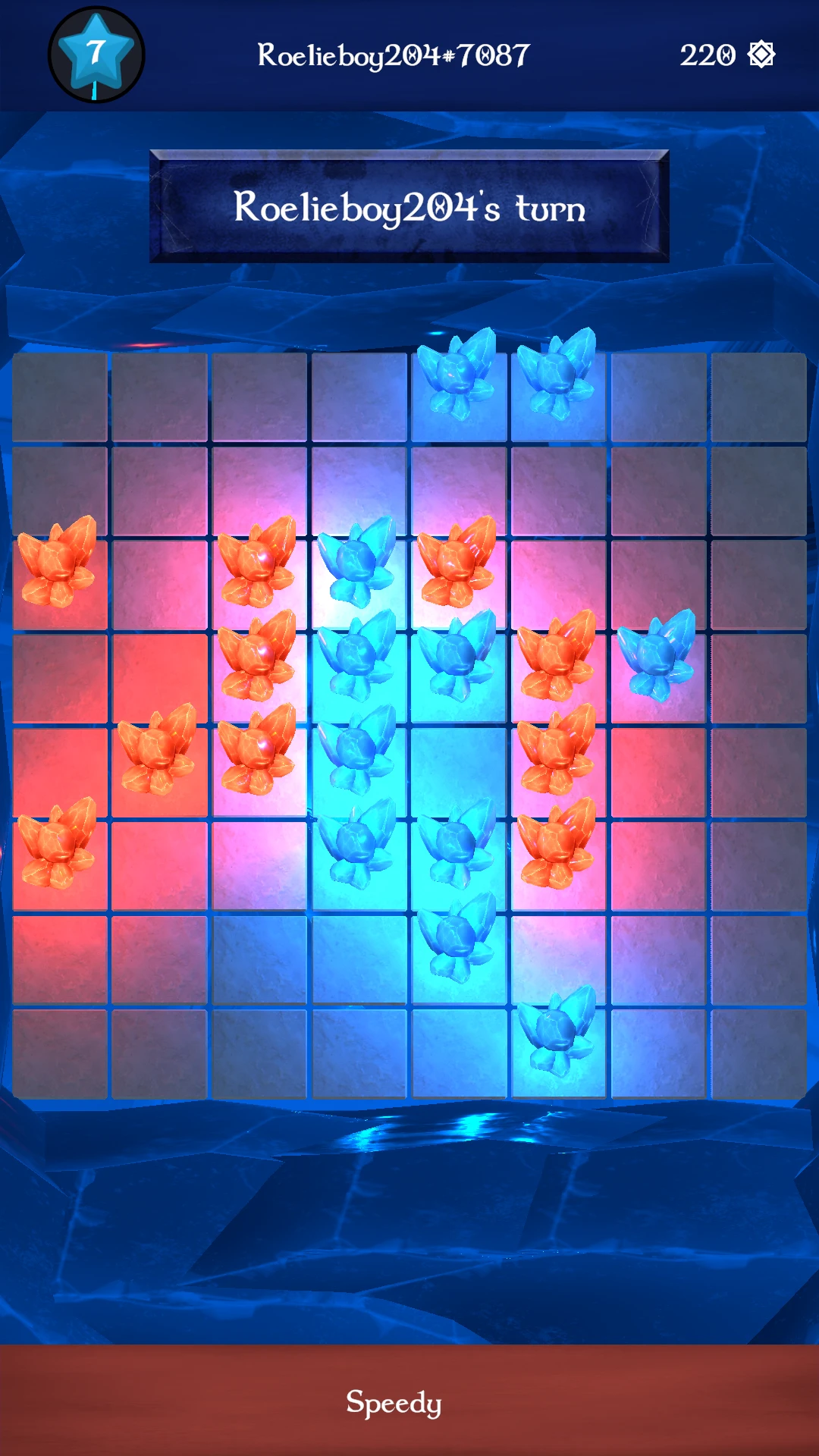 Screenshot voor project Crystalline Cluster