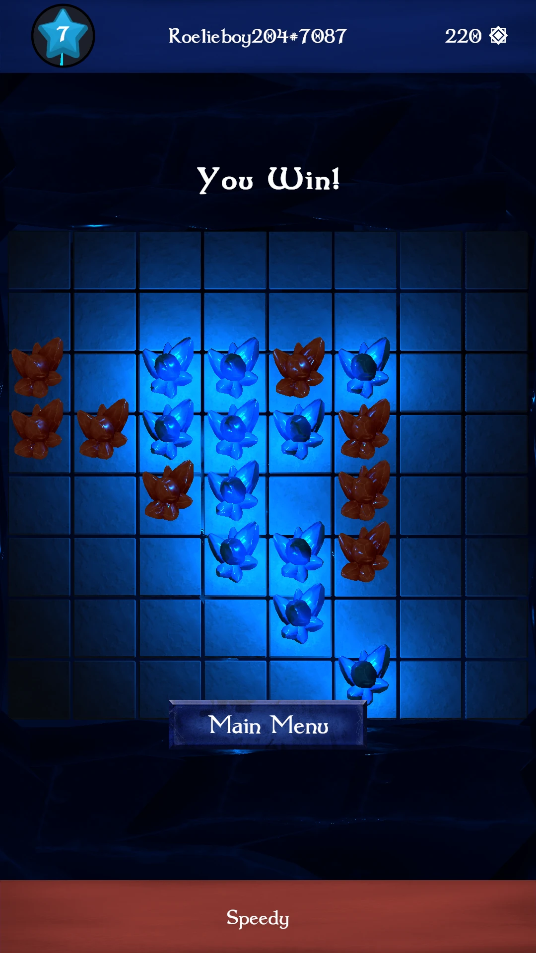 Screenshot voor project Crystalline Cluster