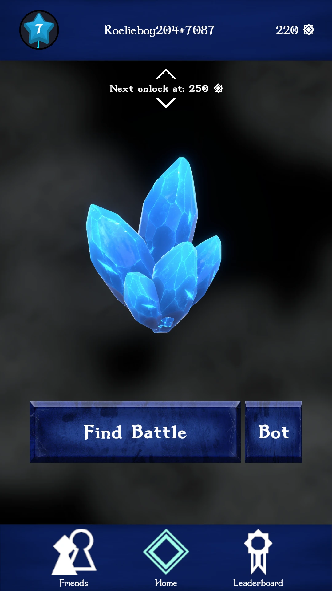 Screenshot voor project Crystalline Cluster