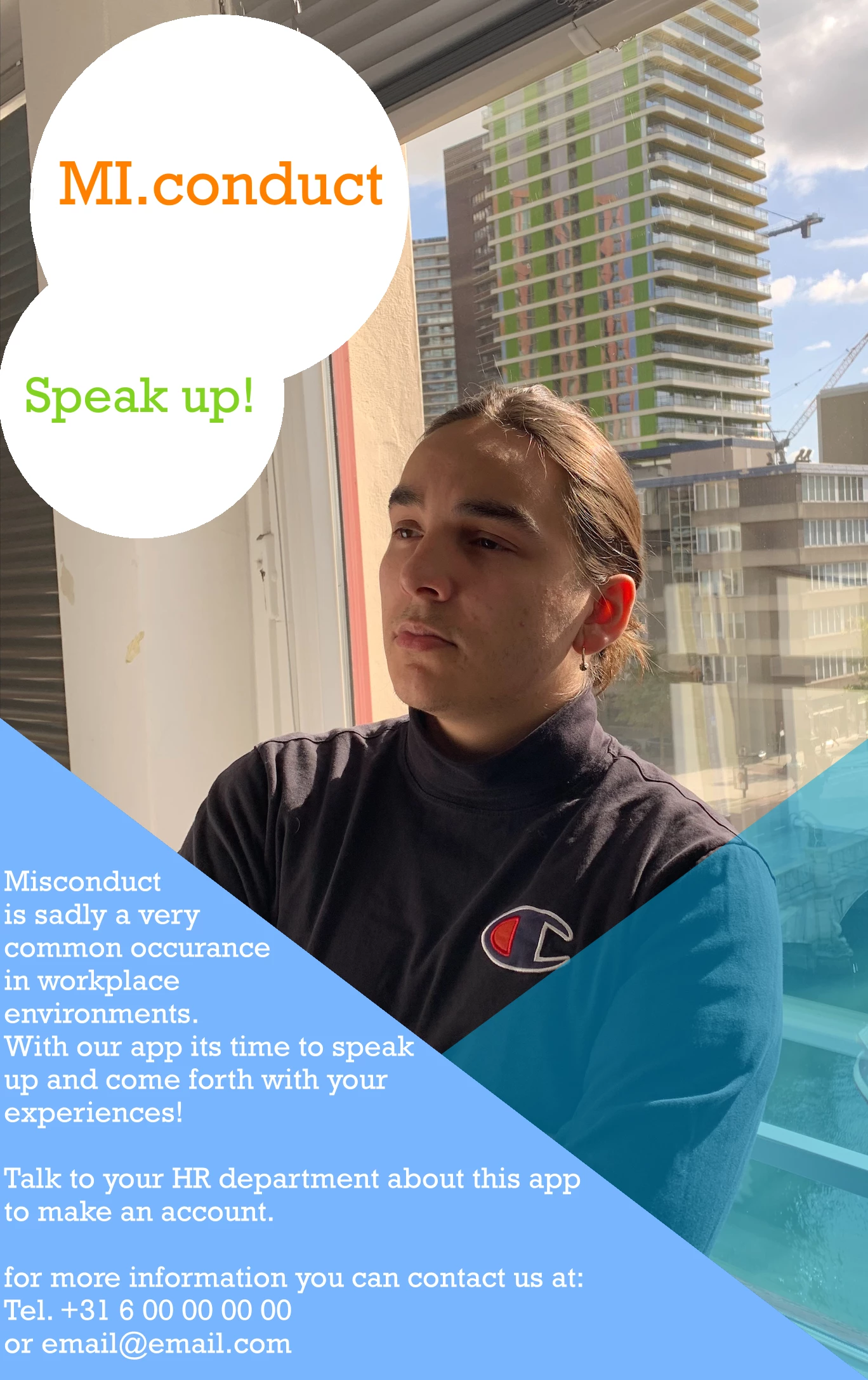 Screenshot voor project MI conduct