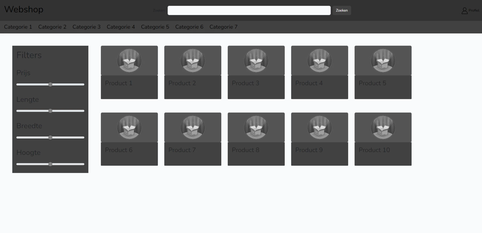 Screenshot voor project AccessibilityAID