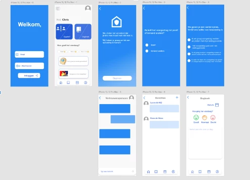 Screenshot voor project Safe Haven