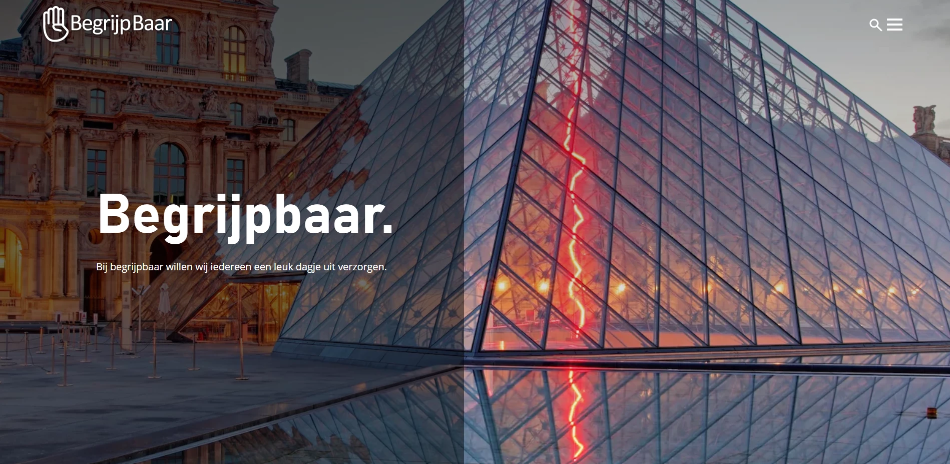 Screenshot voor project Begrijpbaar