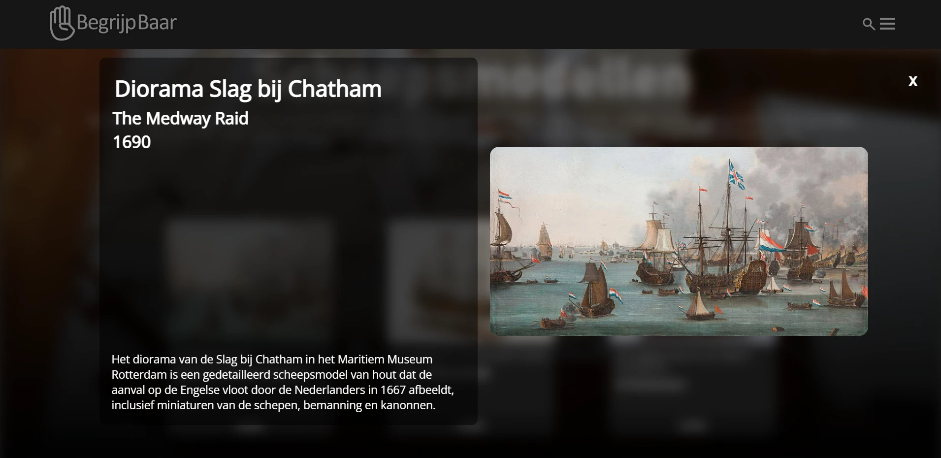 Screenshot voor project Begrijpbaar