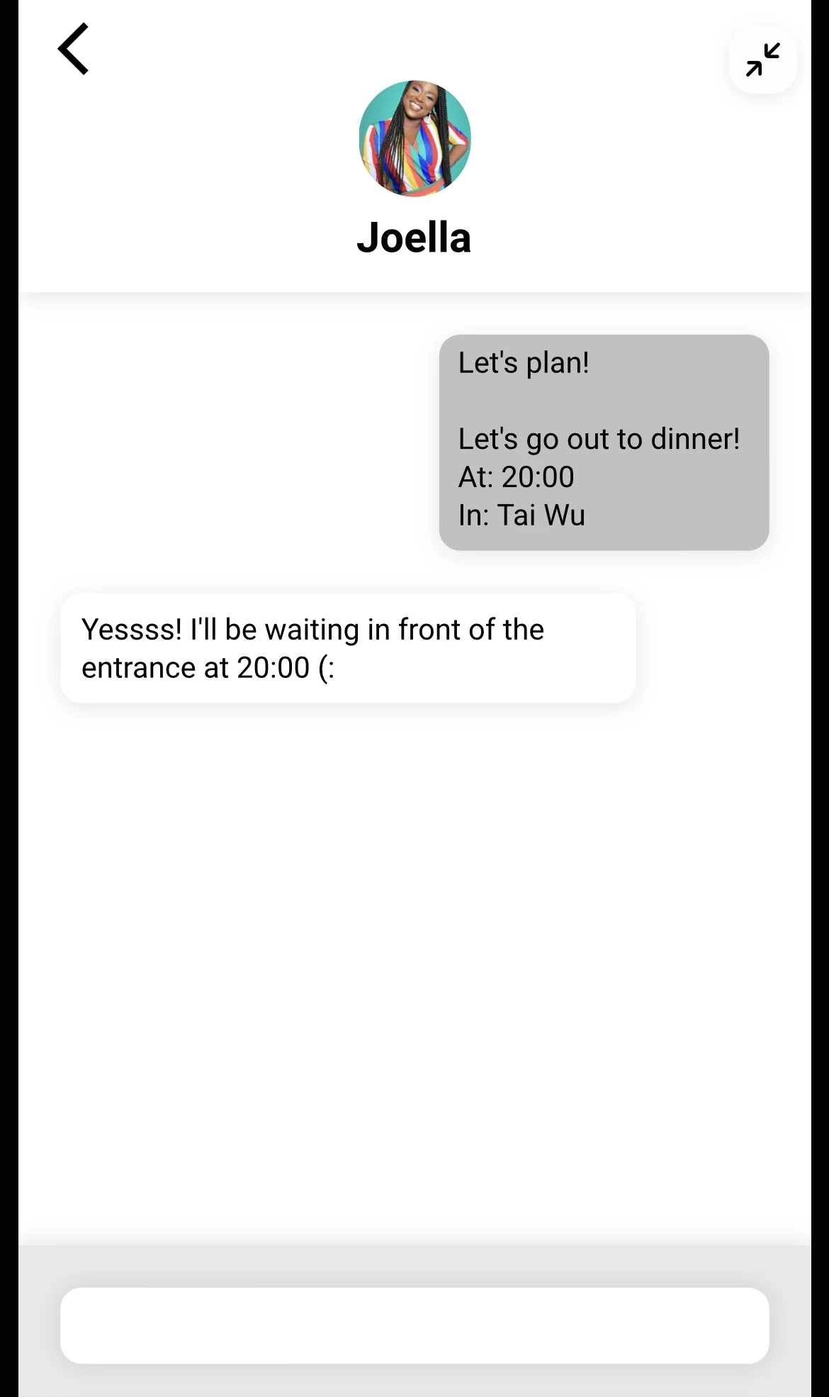 Screenshot voor project LastMinute