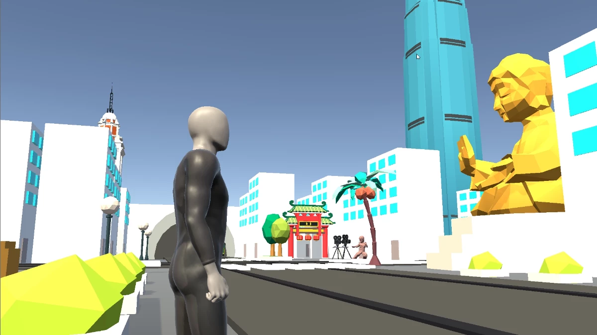 Screenshot voor project Around The Polyworld