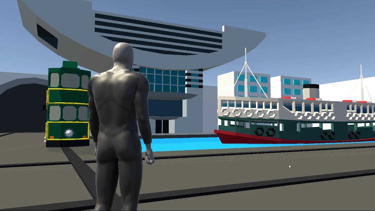 Screenshot voor project Around The Polyworld