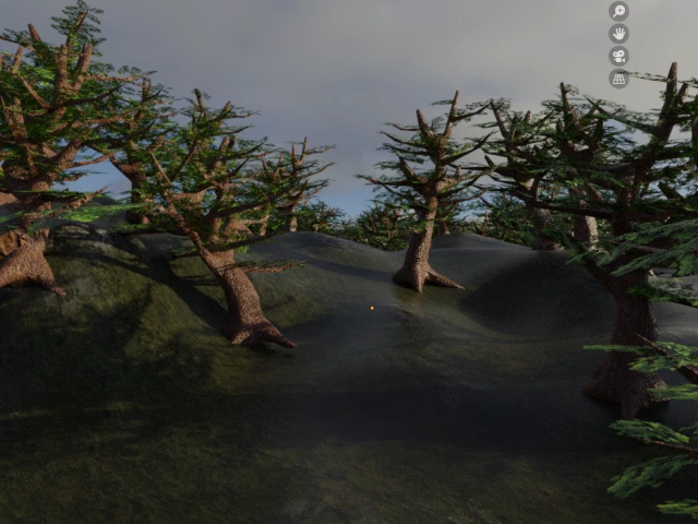 Screenshot voor project VR Campsite