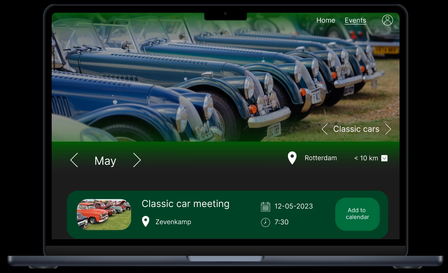 Screenshot voor project CarFusion