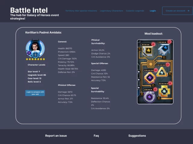 Screenshot voor project Battle Intel
