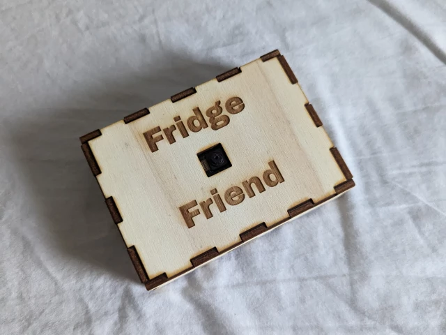 Screenshot voor project Fridge Friend