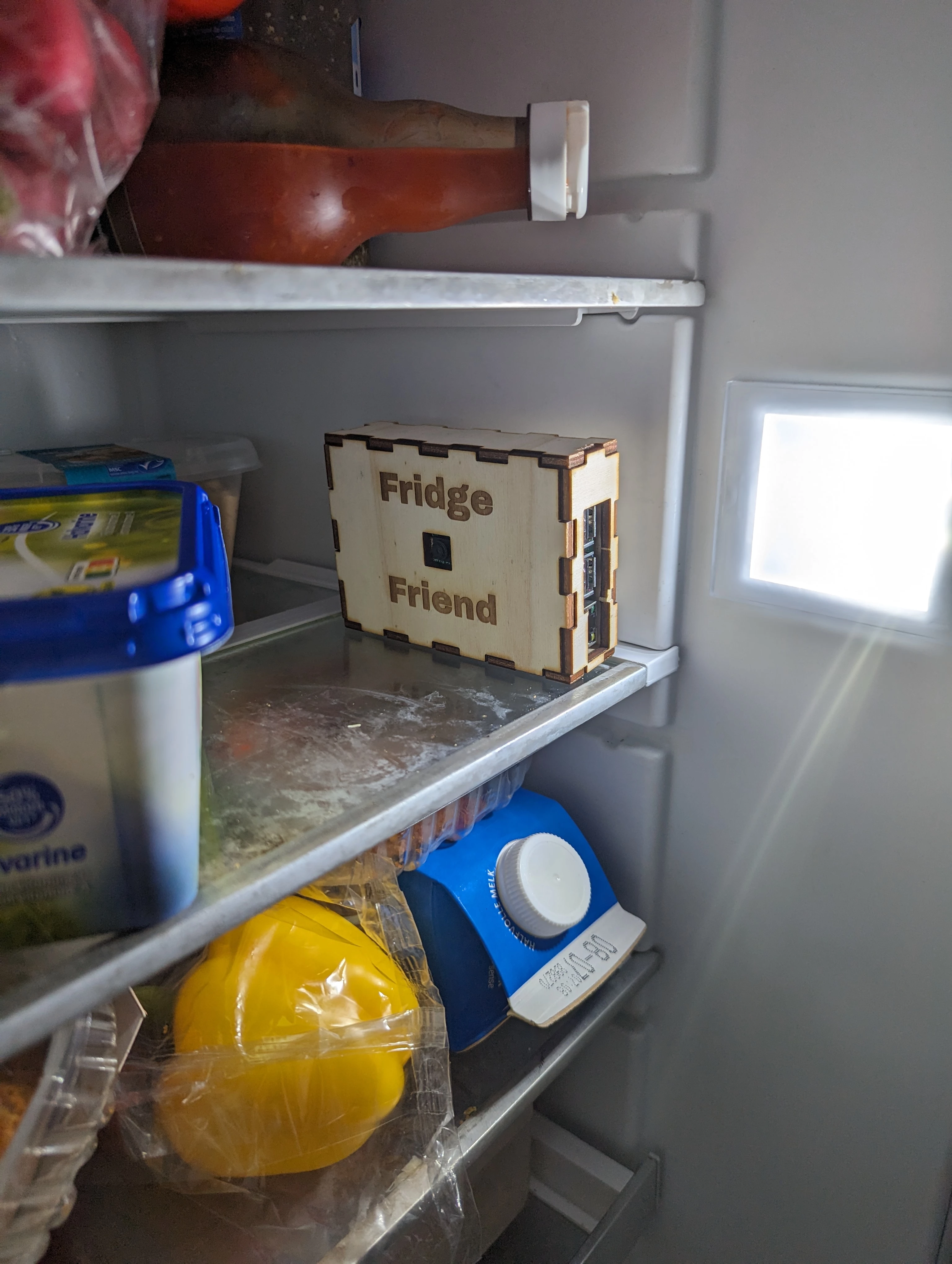 Screenshot voor project Fridge Friend