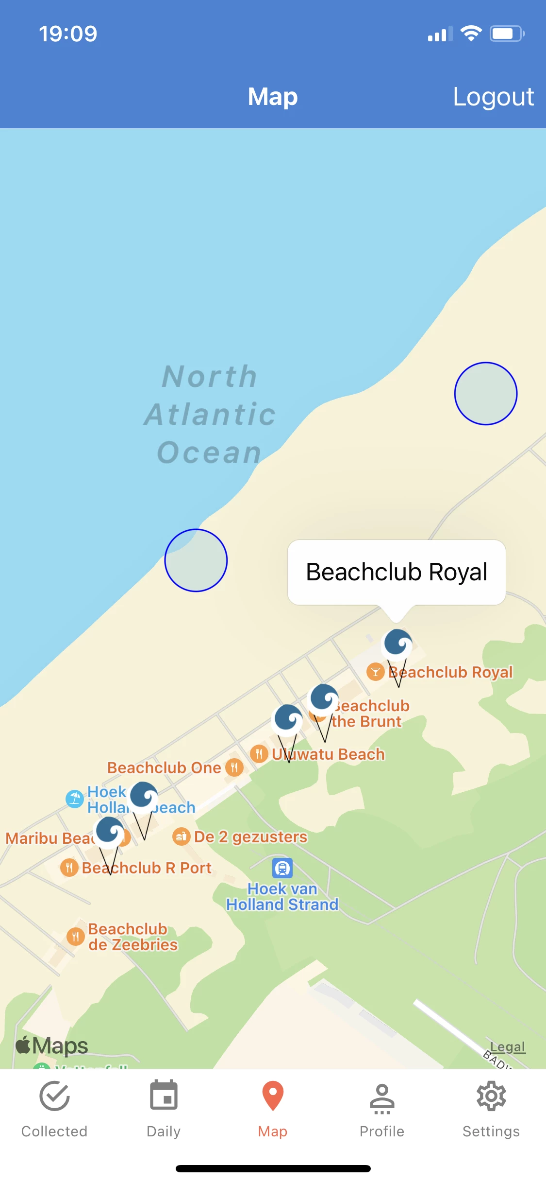 Screenshot voor project CleanWave