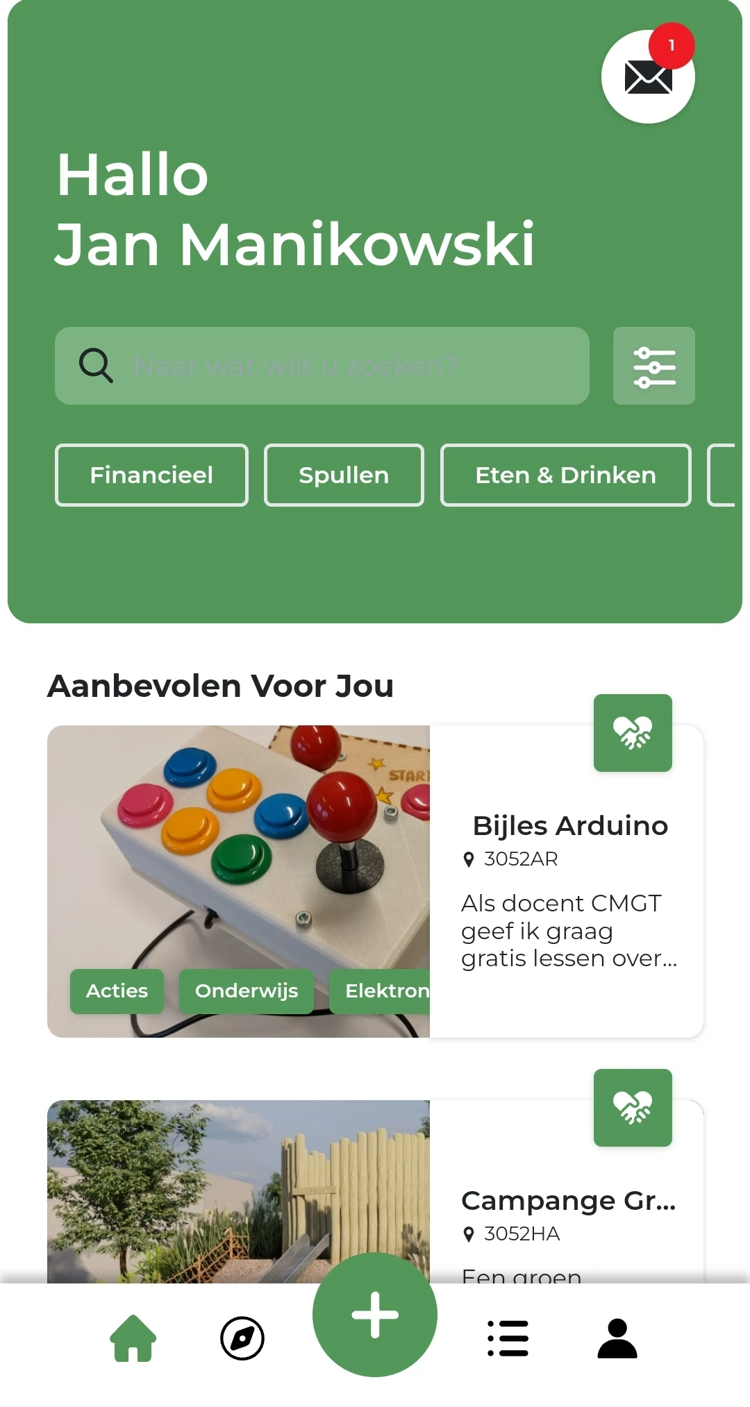 Screenshot voor project Charium