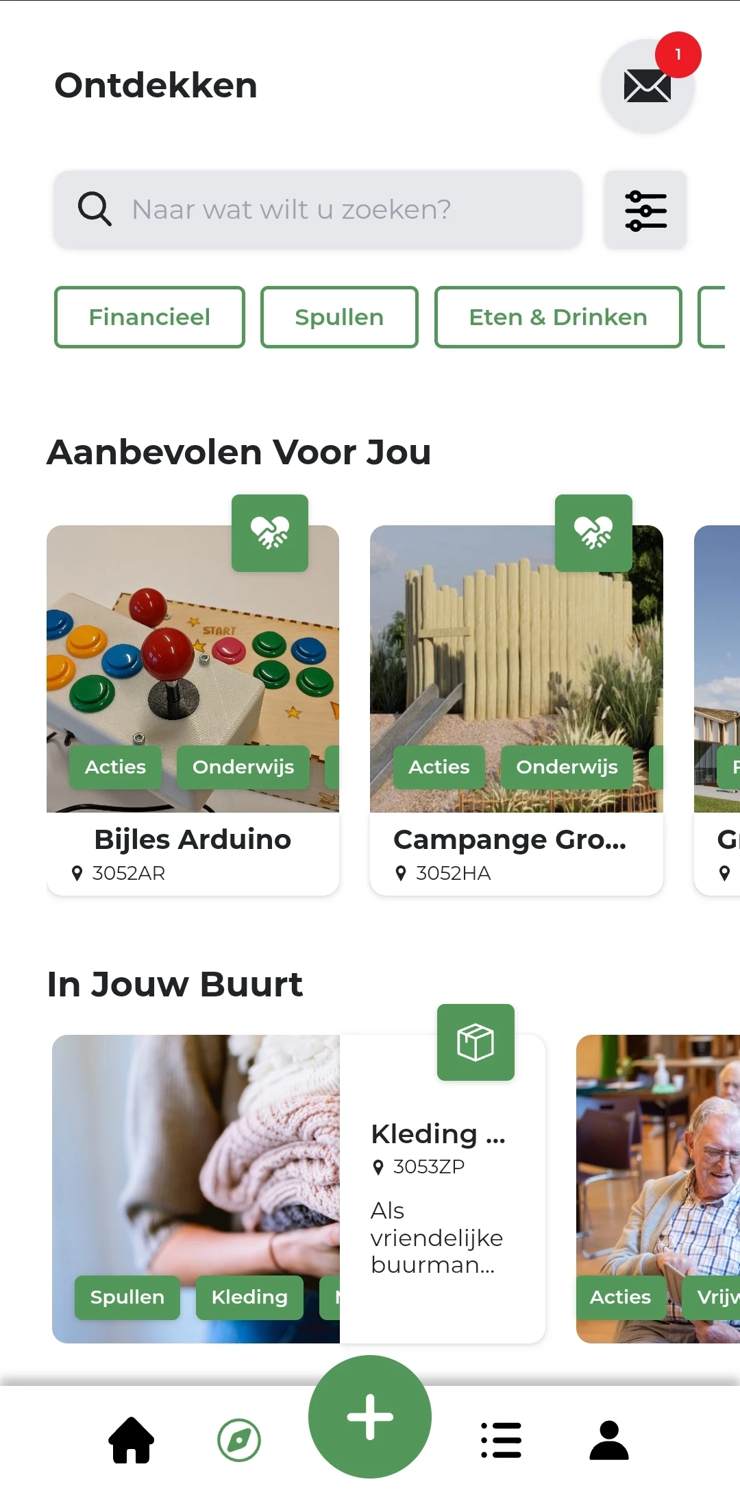 Screenshot voor project Charium