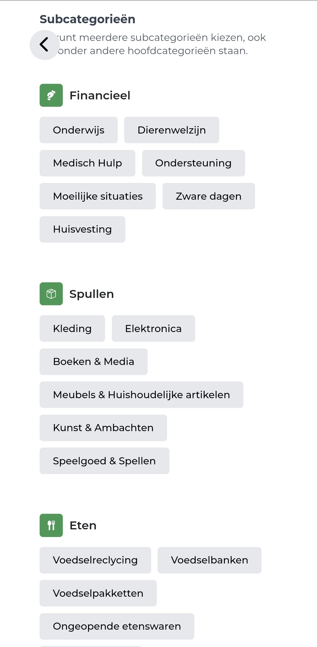 Screenshot voor project Charium