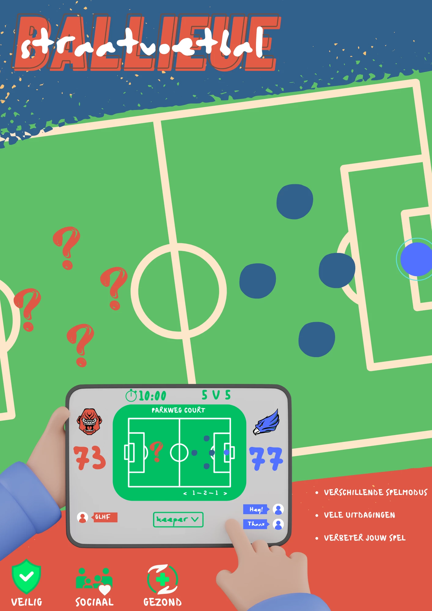 Screenshot voor project Ball-Lieue