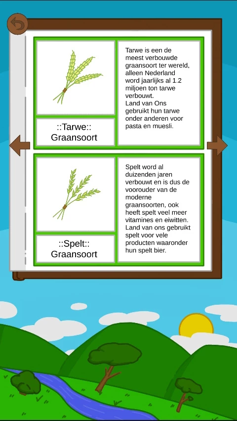 Screenshot voor project Ons Land