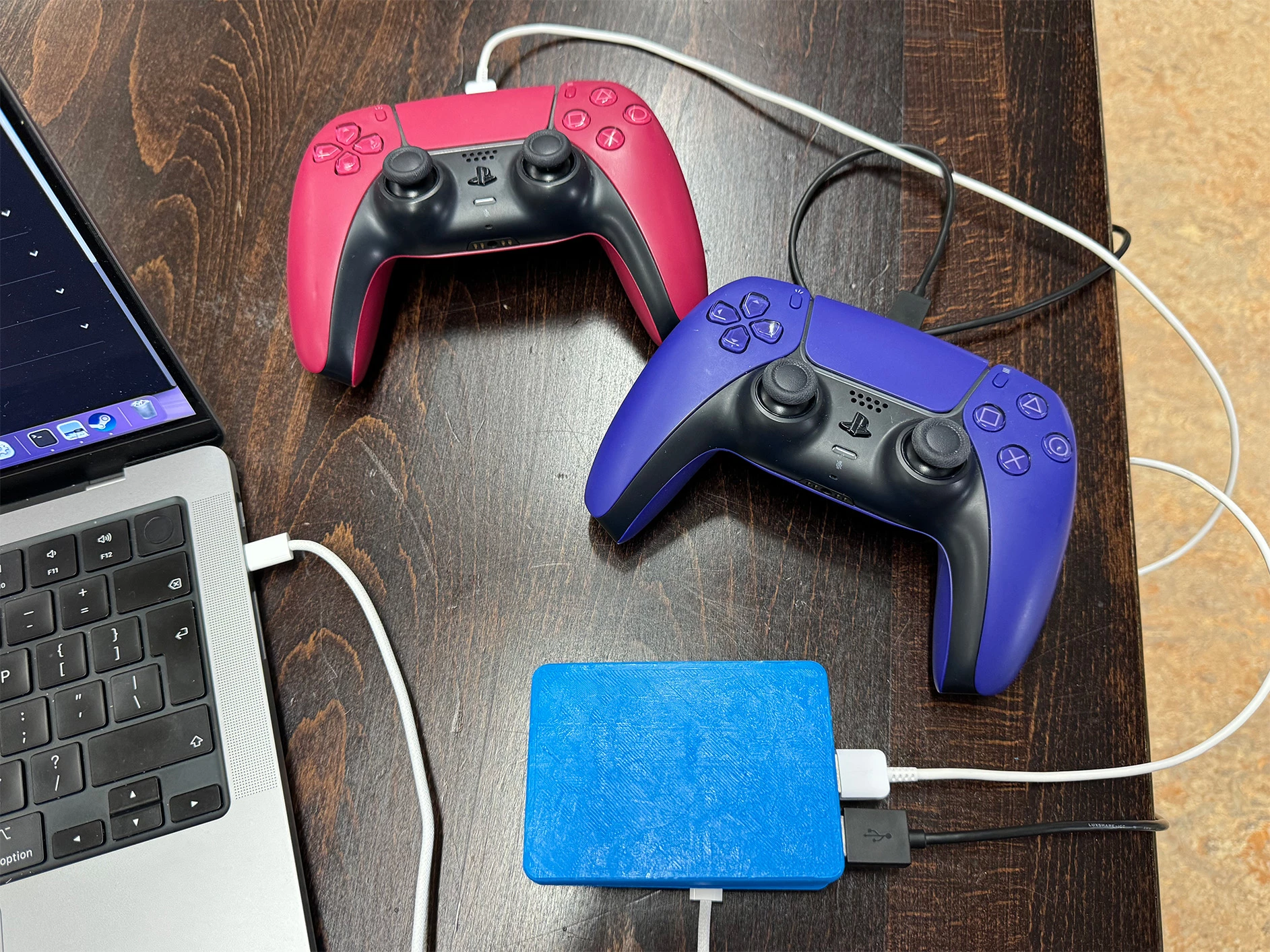 Screenshot voor project De Controller Splitter