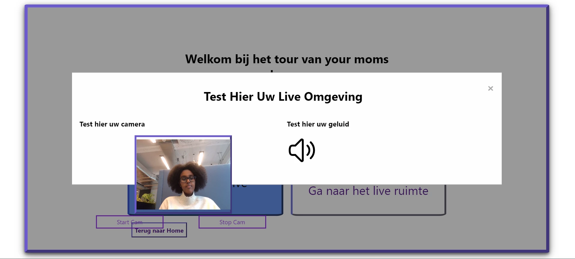 Screenshot voor project DriveHUB