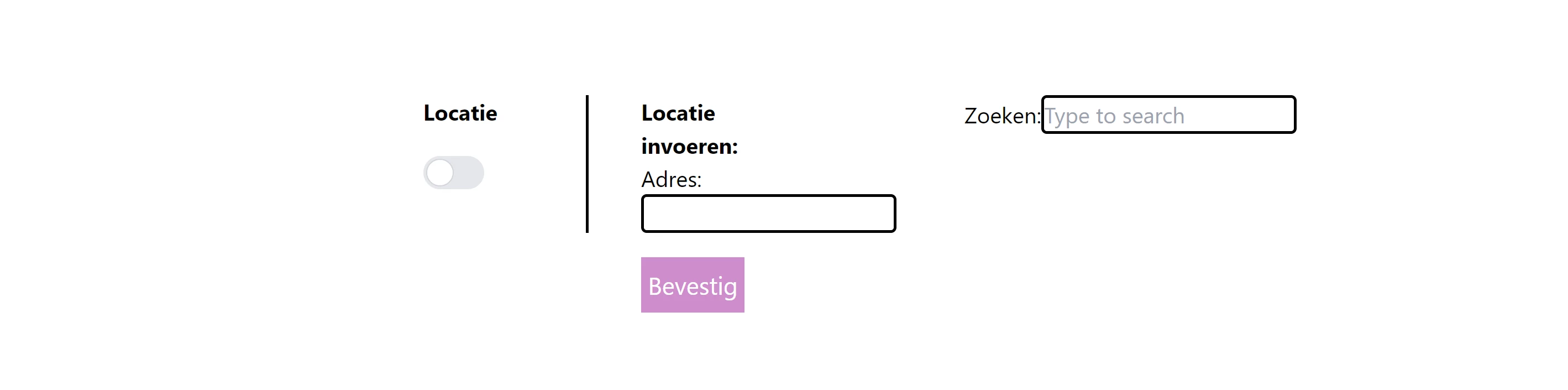 Screenshot voor project Vrij-Willig