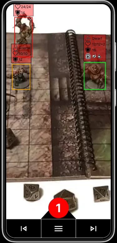 Screenshot voor project CombatAR