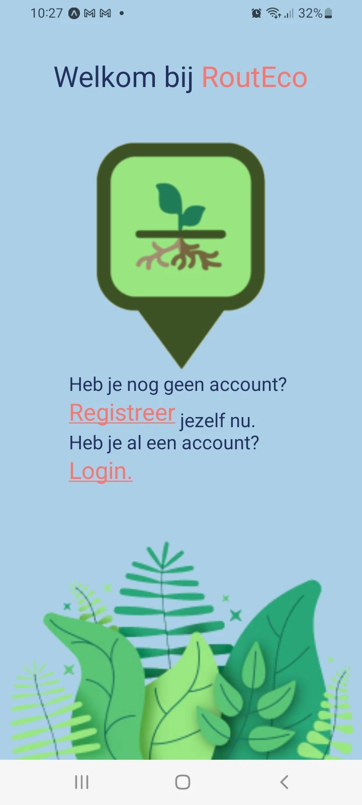 Screenshot voor project RoutEco