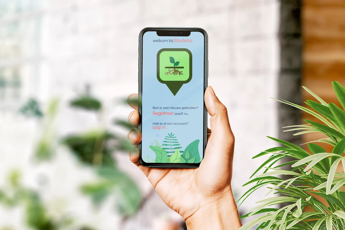 Screenshot voor project RoutEco