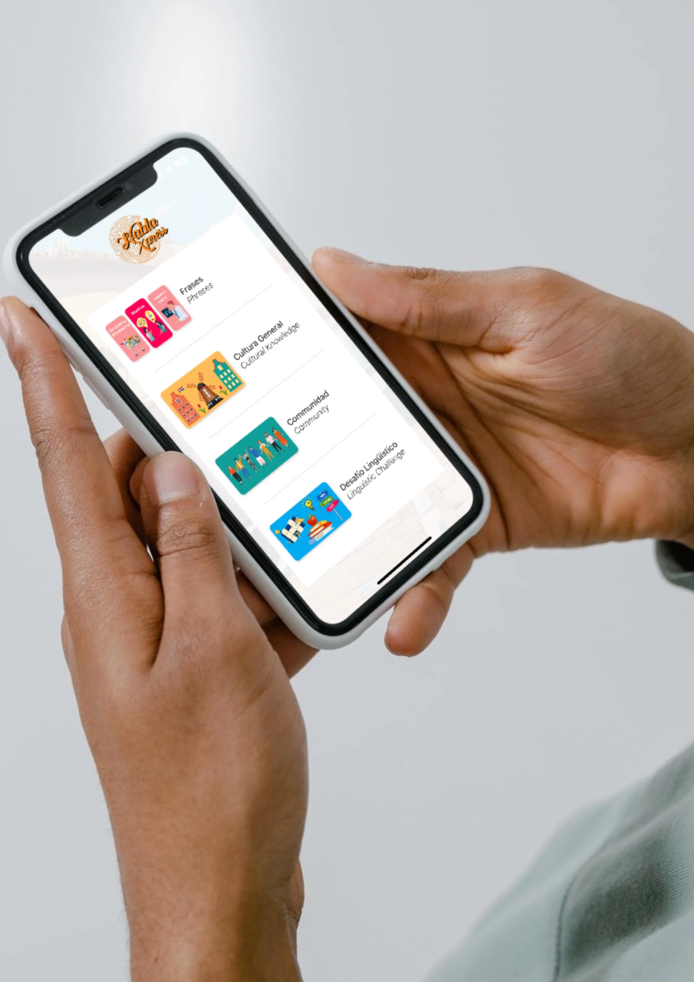 Screenshot voor project HablaXpress