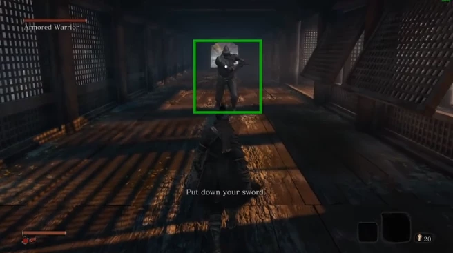 Screenshot voor project Culture Guide Sekiro: Shadows die Twice