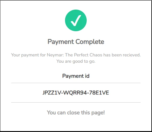 Screenshot voor project 1NIGHT